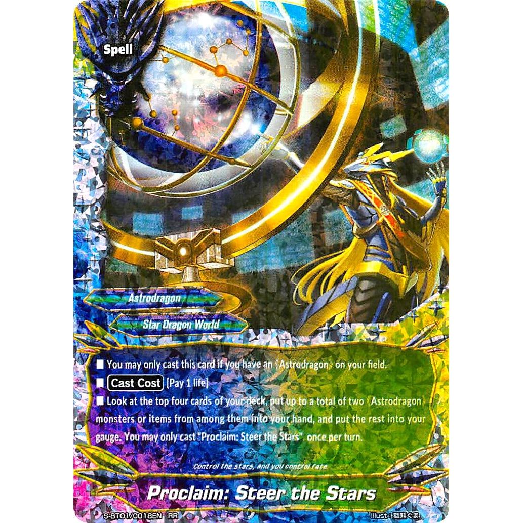 Image for Proclaim: Steer the Stars (S-BT01/0018EN) (S-BT01) - Future Card BuddyFight