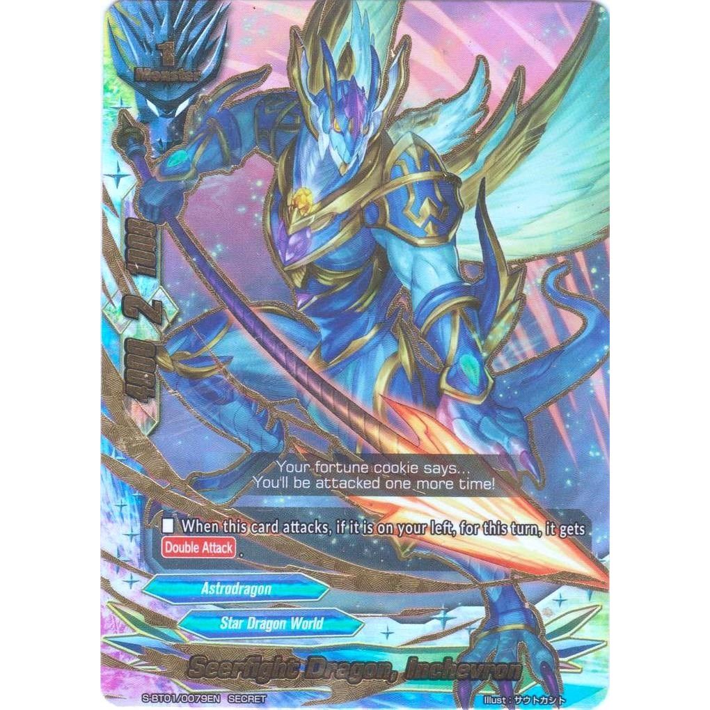 Image for Seerfight Dragon, Inchevron (S-BT01/0079EN) (S-BT01) - Future Card BuddyFight