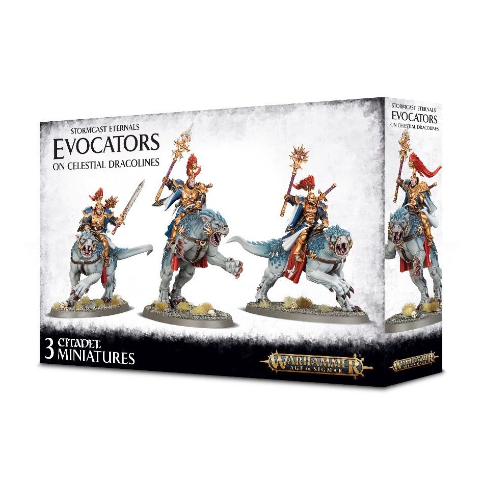 Image for Warhammer: Age of Sigmar - Stormcast Eternals - Evocators on Celestial Dracolines - Warhammer Box Sets