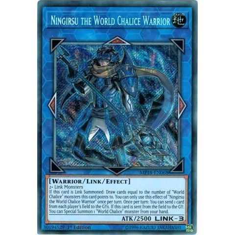 Image for Ningirsu the World Chalice Warrior (MP18-EN068) (MP18) - YuGiOh