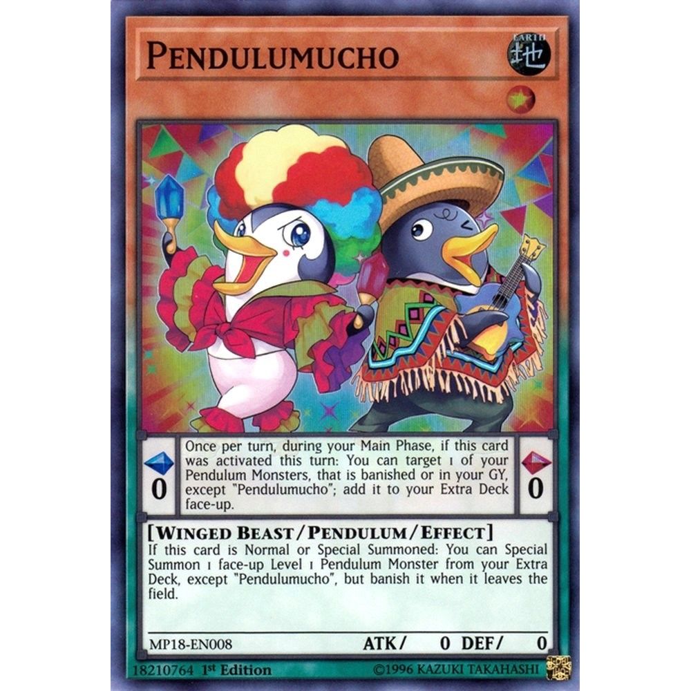 Image for Pendulumucho (MP18-EN008) (MP18) - YuGiOh