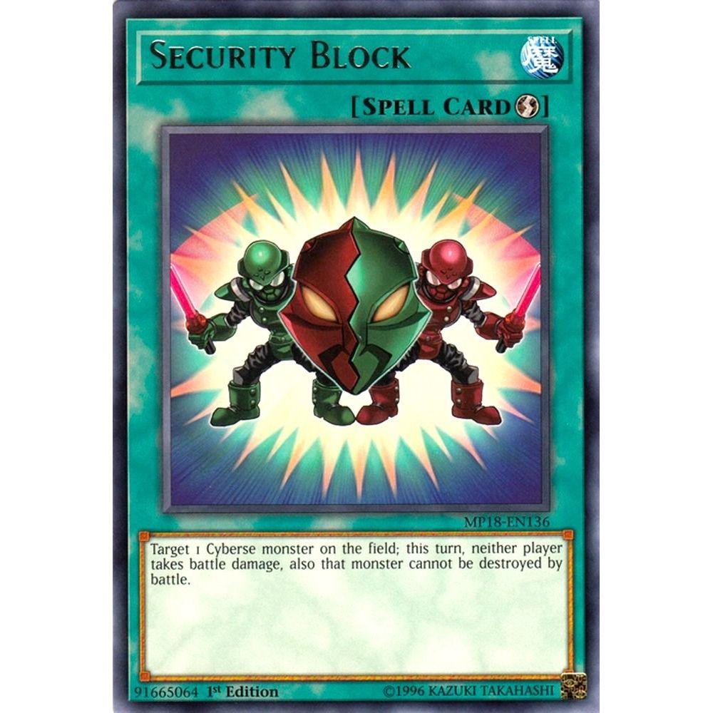 Image for Security Block (MP18-EN136) (MP18) - YuGiOh