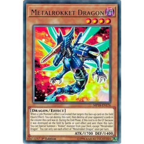 Image for Metalrokket Dragon (MP18-EN176) (MP18) - YuGiOh
