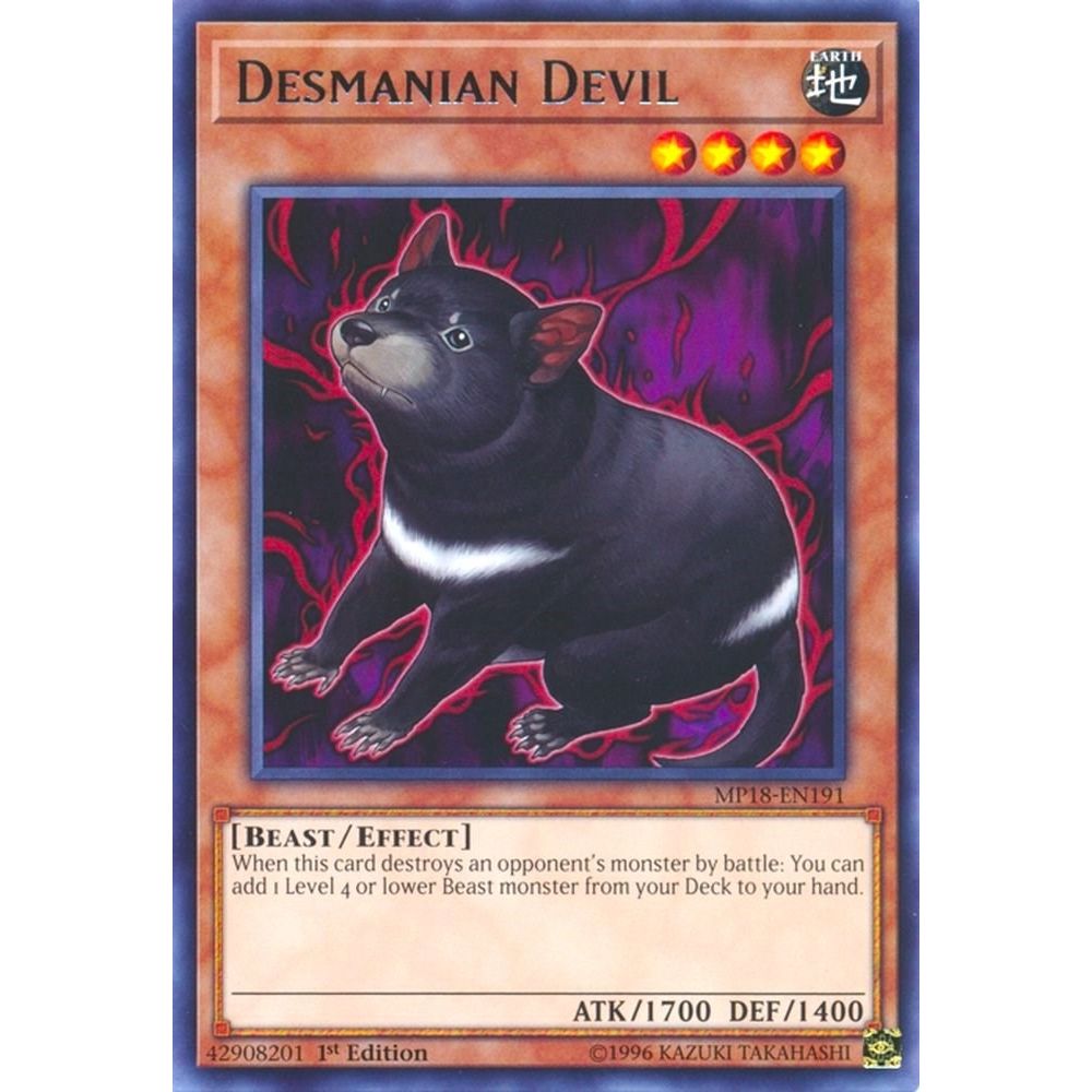 Image for Desmanian Devil (MP18-EN191) (MP18) - YuGiOh