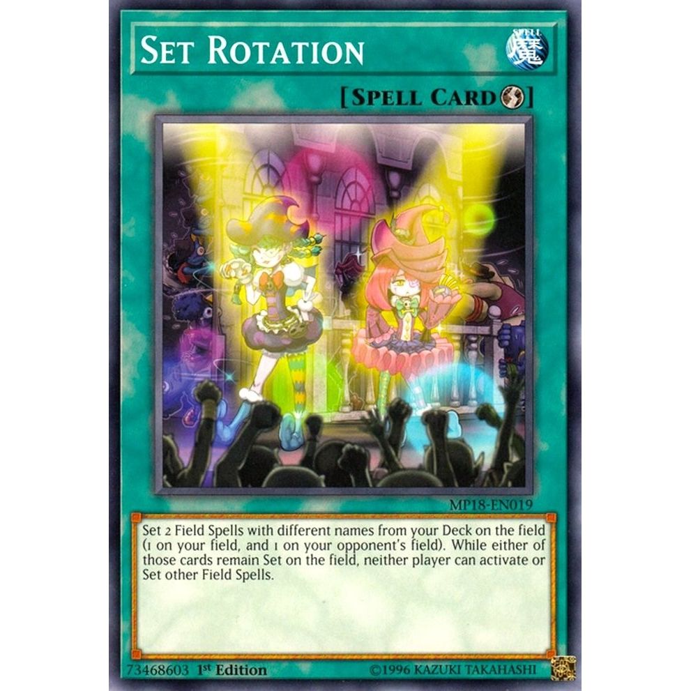 Image for Set Rotation (MP18-EN019) (MP18) - YuGiOh