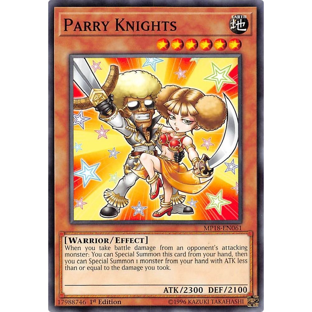 Image for Parry Knights (MP18-EN061) (MP18) - YuGiOh