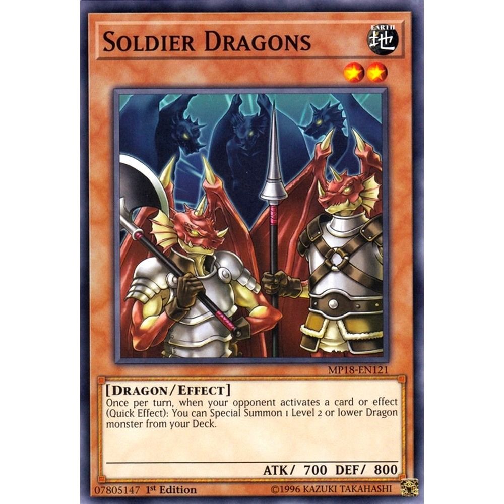 Image for Soldier Dragons (MP18-EN121) (MP18) - YuGiOh