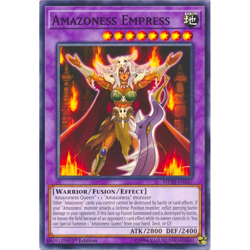 Image for Amazoness Empress (MP18-EN167) (MP18) - YuGiOh