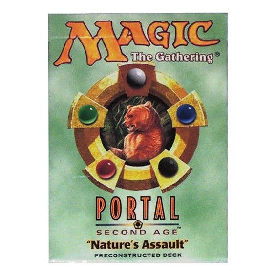 Image for Portal Second Age Theme Deck - Nature's Assault - Magic: The Gathering