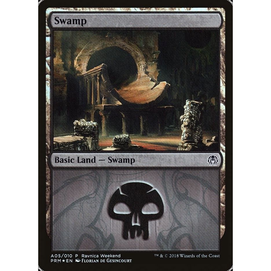 Image for Swamp - Golgari (A05) (5) (LARP) - Magic: The Gathering