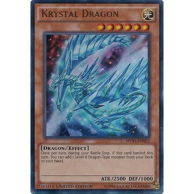 Image for Krystal Dragon (MVP1-ENSE2) (MVP1-SE) - YuGiOh
