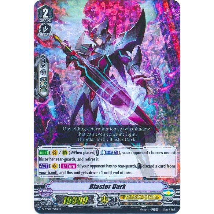 Image for Blaster Dark - V-TD04/006EN (RRR Foil) (V-TD04/006EN) (V-TD04) - Cardfight Vanguard