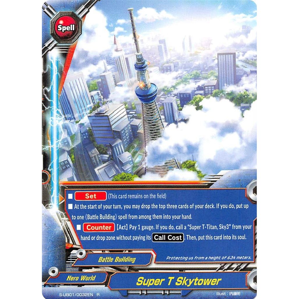 Image for Super T Skytower (S-UB01/0032EN) (S-UB01) - Future Card BuddyFight