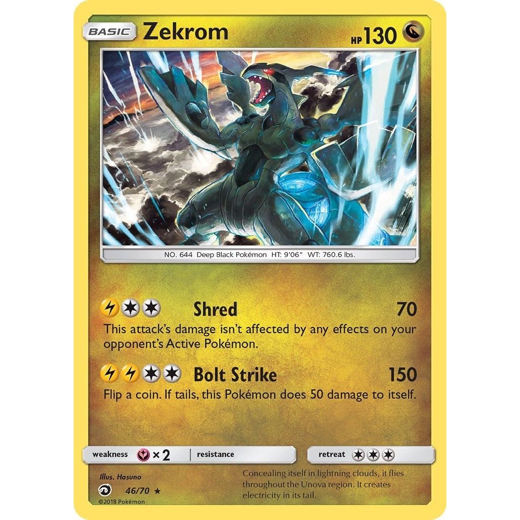 Image for Zekrom (46/70) (DRM) - Pokemon