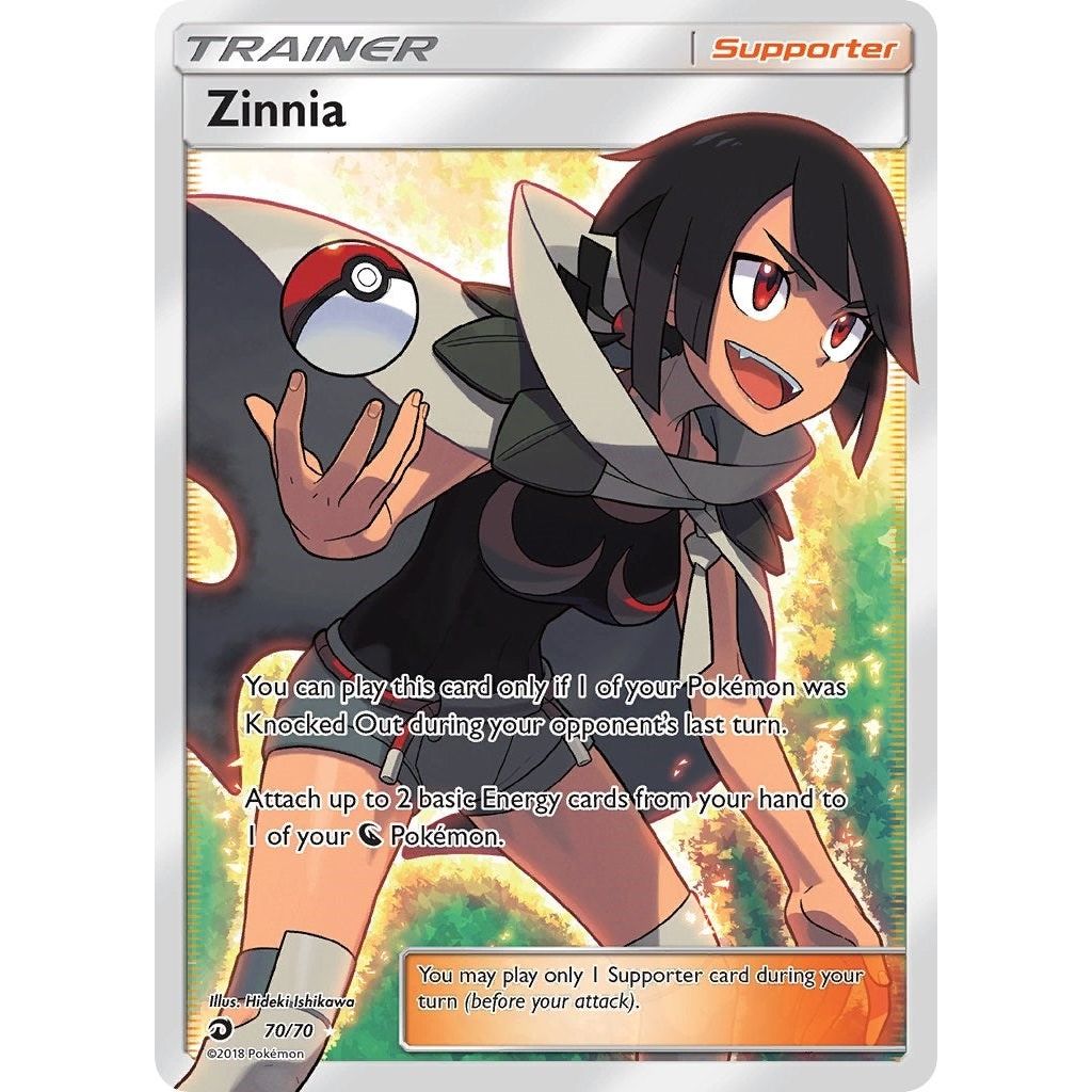 Image for Zinnia (Full Art) (70/70) (DRM) - Pokemon
