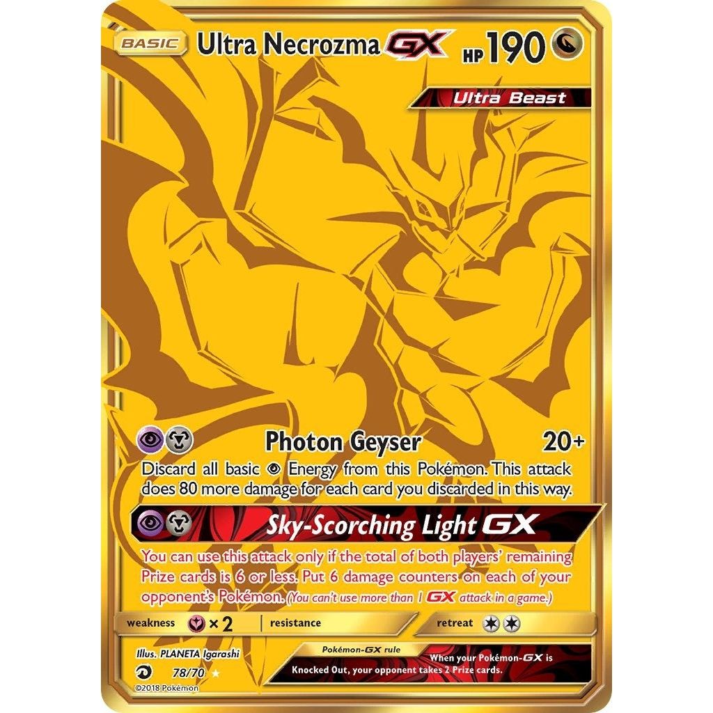 Image for Ultra Necrozma GX (Secret) (78/70) (DRM) - Pokemon
