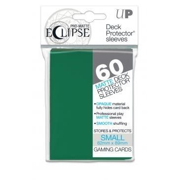 Image for PRO-Matte Eclipse Small Deck Protector Sleeves - Forest Green (Classic) (60-Pack) - Card Sleeves