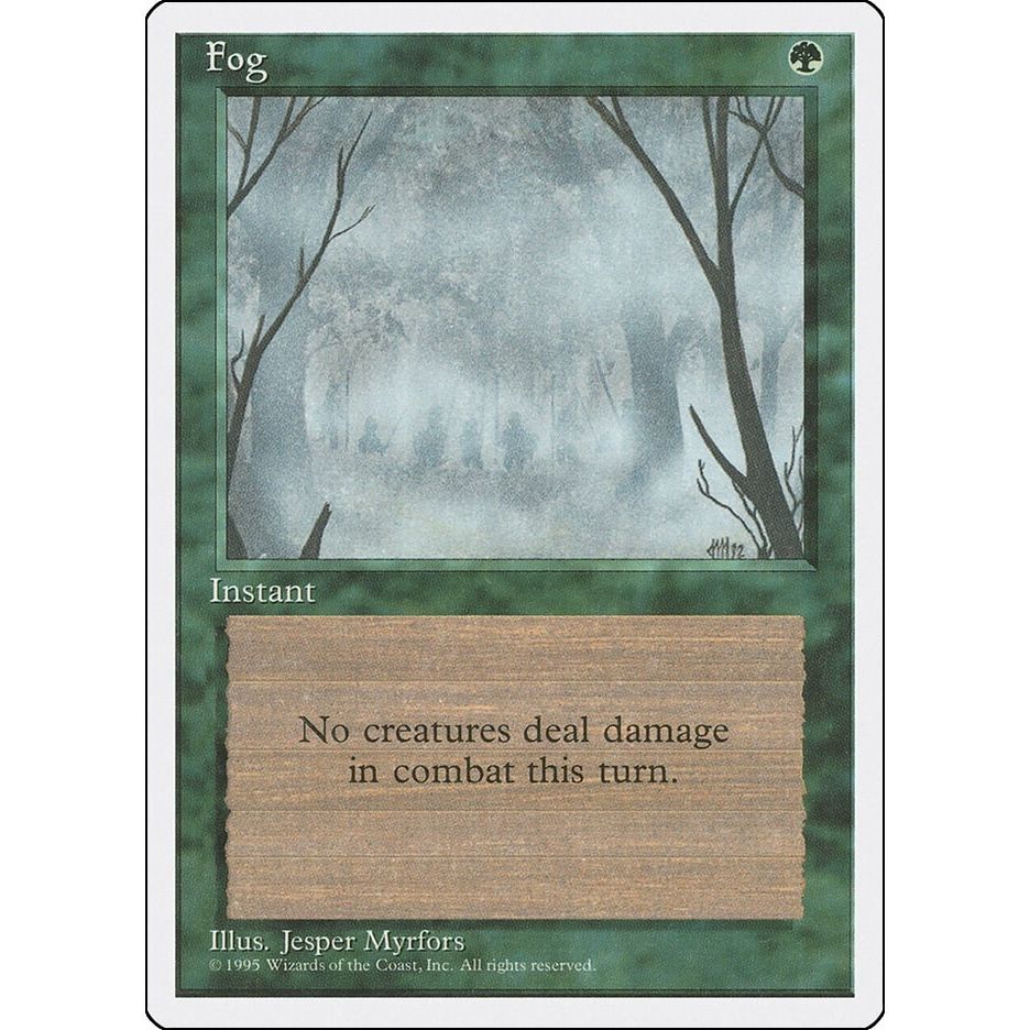 Image for Fog (4ED) - Magic: The Gathering