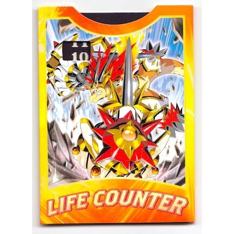 Image for Buddyfight Life Counter: D-DS01 Scorching Sun Dragon - Bal Dragon, "Bal Grand Strike!" - Life Counters