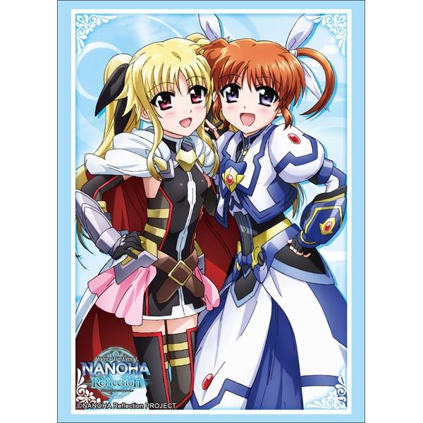 Image for Bushiroad Sleeve Collection HG Vol.1572: Magical Girl Lyrical Nanoha Reflection - Nanoha & Fate (60-Pack) - Card Sleeves