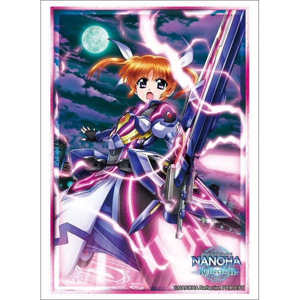 Image for Bushiroad Sleeve Collection HG Vol.1650: Magical Girl Lyrical Nanoha Reflection - Nanoha Takamachi (60-Pack) - Card Sleeves