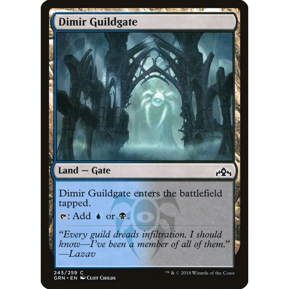 Image for Dimir Guildgate (245) (245) (GRN) - Magic: The Gathering