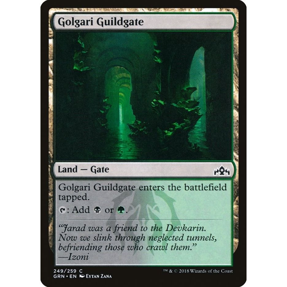 Image for Golgari Guildgate (249) (249) (GRN) - Magic: The Gathering