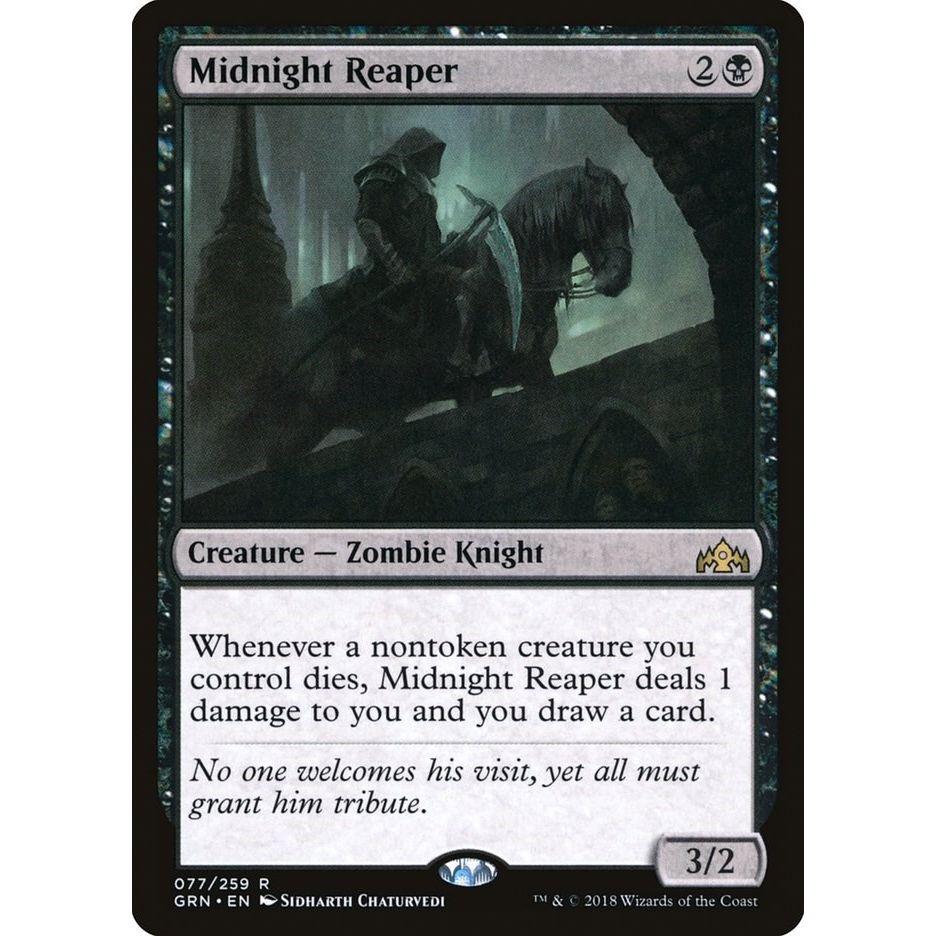 Image for Midnight Reaper (77) (GRN) - Magic: The Gathering