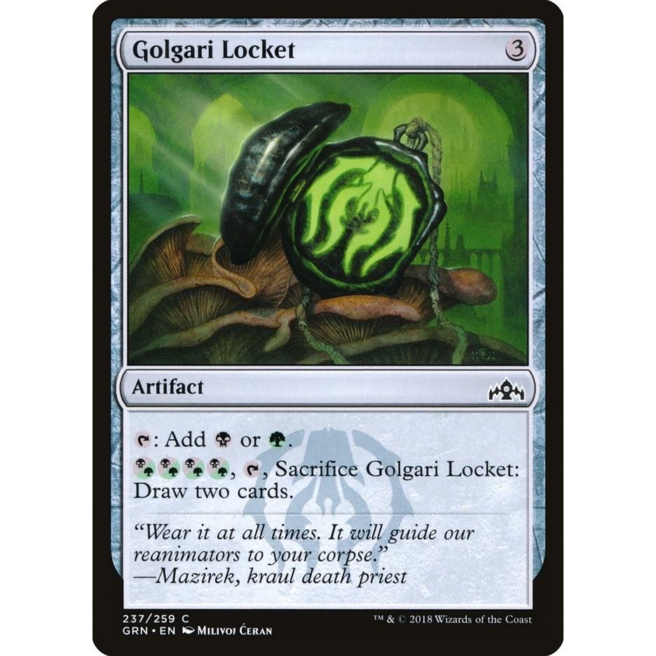 Image for Golgari Locket (237) (GRN) - Magic: The Gathering
