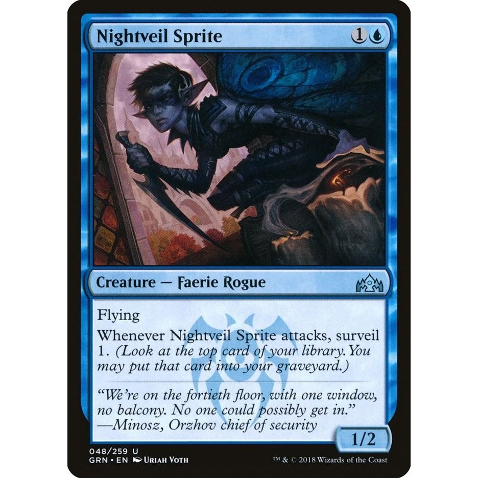 Image for Nightveil Sprite (48) (GRN) - Magic: The Gathering