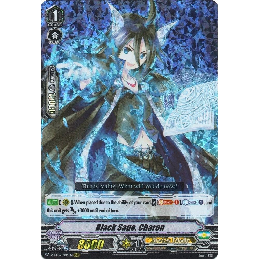 Image for Black Sage, Charon (V-BT02/006EN) (V-BT02) - Cardfight Vanguard