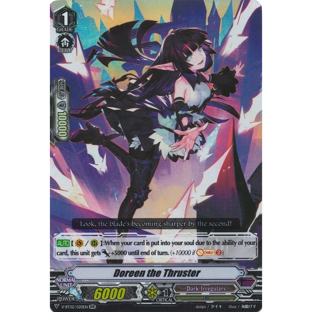 Image for Doreen the Thruster (V-BT02/020EN) (V-BT02) - Cardfight Vanguard