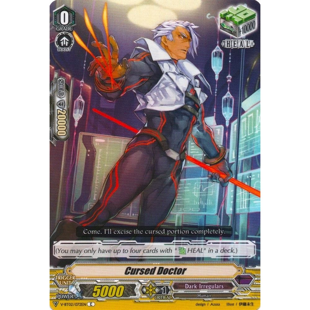 Image for Cursed Doctor (V-BT02/072EN) (V-BT02) - Cardfight Vanguard