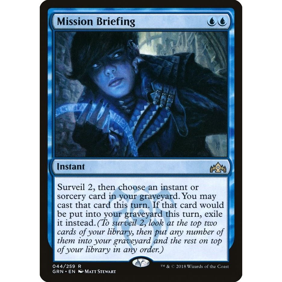 Image for Mission Briefing (44) (GRN) - Magic: The Gathering