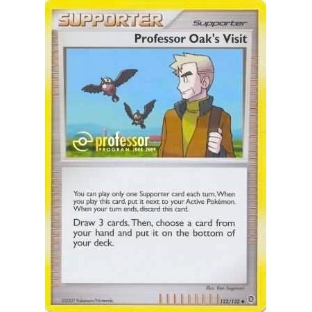 Image for Professor Oak's Visit (2008-2009) (122/132) (PPP) - Pokemon