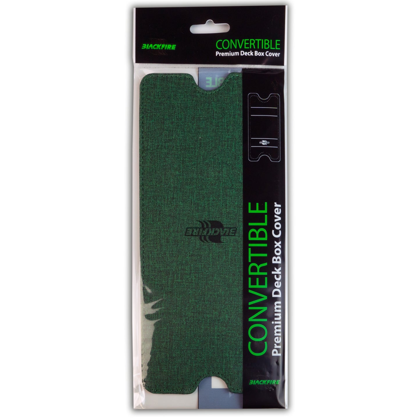 Image for Convertible Deck Box Cover - Single Horizontal Green - Deck Boxes