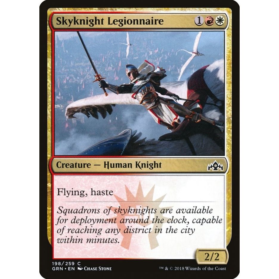 Image for Skyknight Legionnaire (198) (GRN) - Magic: The Gathering