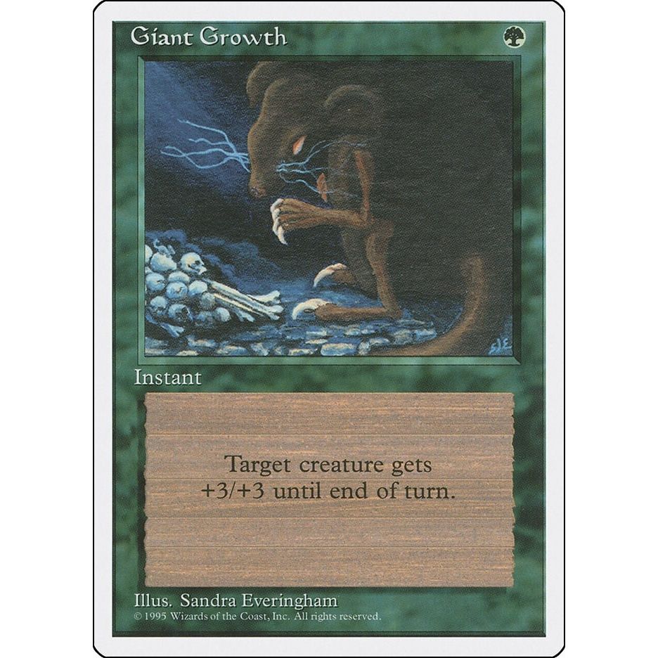 Image for Giant Growth (4ED) - Magic: The Gathering