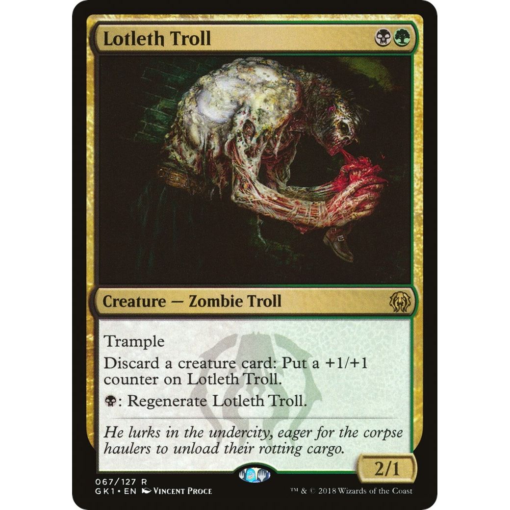 Image for Lotleth Troll (67) (GR1) - Magic: The Gathering