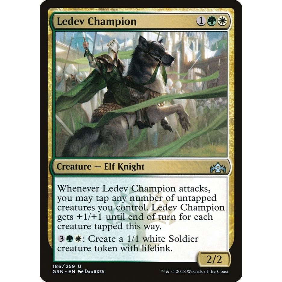 Image for Ledev Champion (186) (GRN) - Magic: The Gathering