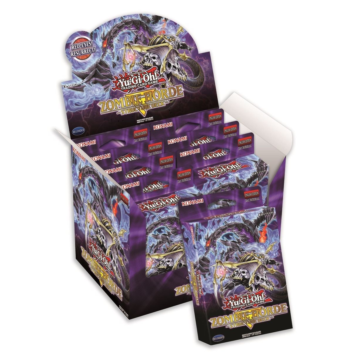 Image for Zombie Horde Structure Deck Display - YuGiOh