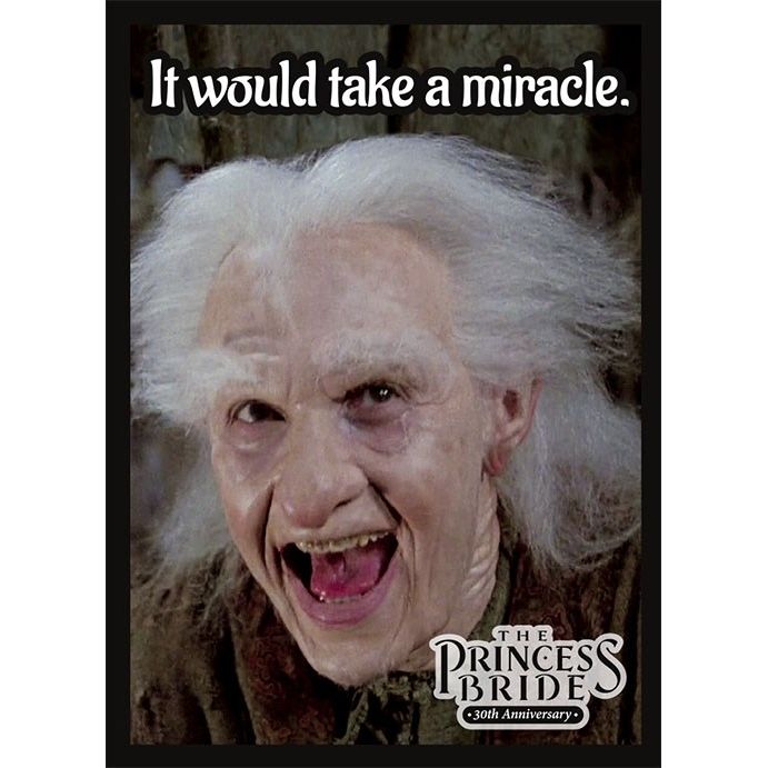 Image for Double Matte Sleeve - Princess Bride: Miracle (50-Pack) - Card Sleeves