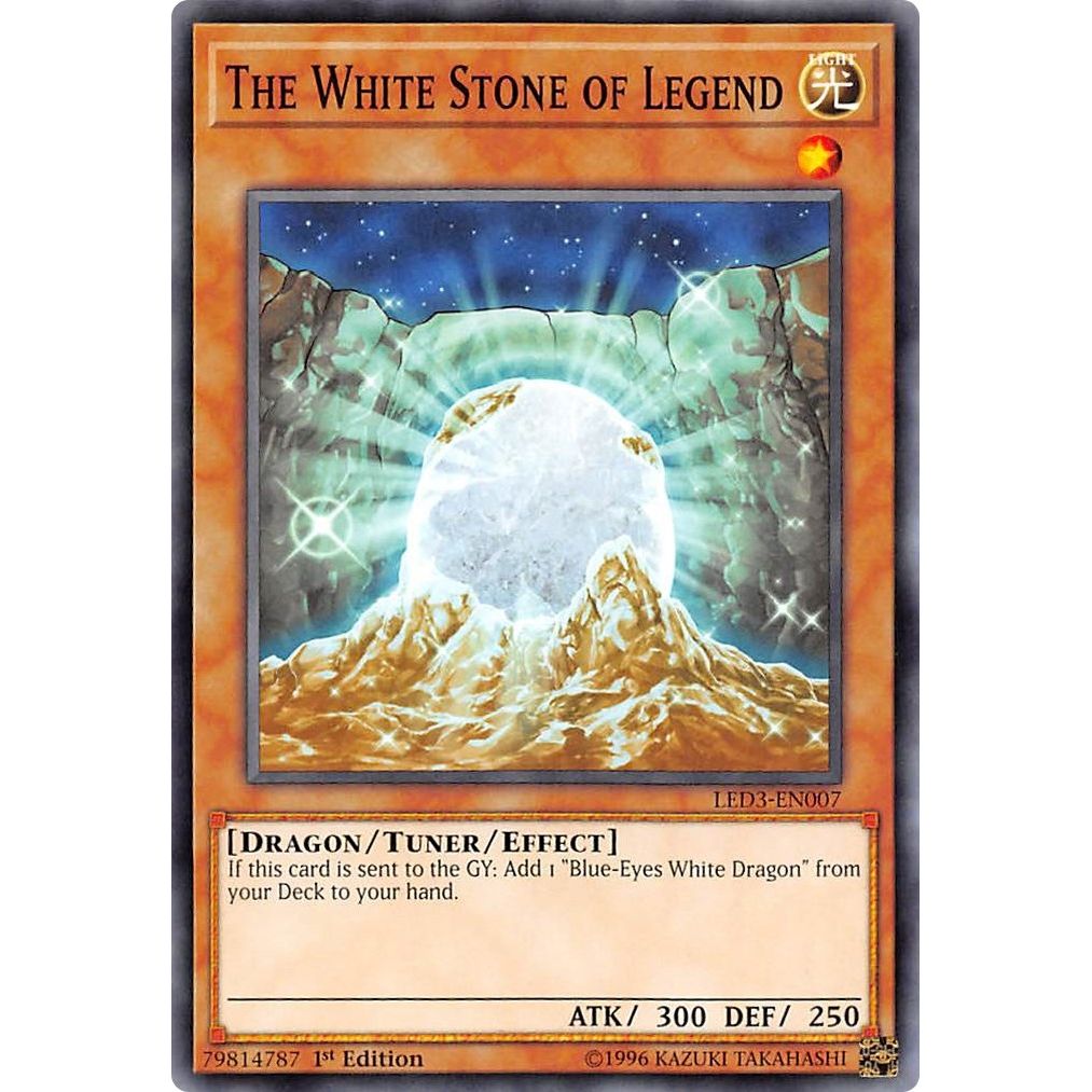 Image for The White Stone of Legend (LED3-EN007) (LED3) - YuGiOh