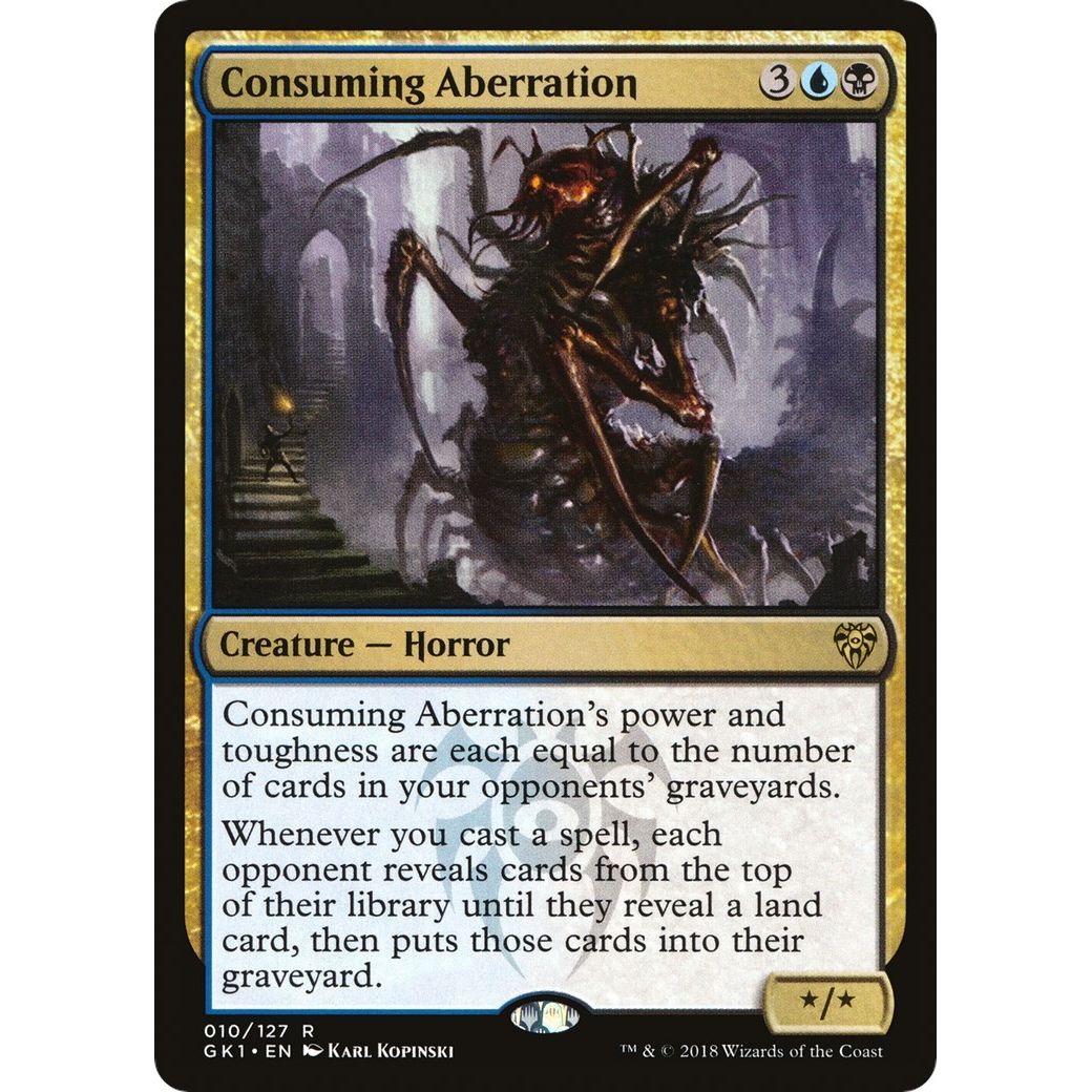 Image for Consuming Aberration (10) (GR1) - Magic: The Gathering