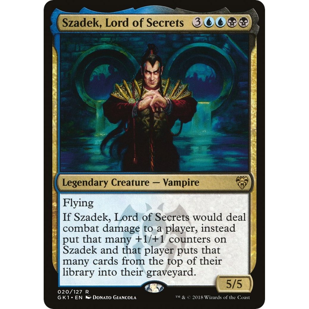 Image for Szadek, Lord of Secrets (20) (GR1) - Magic: The Gathering
