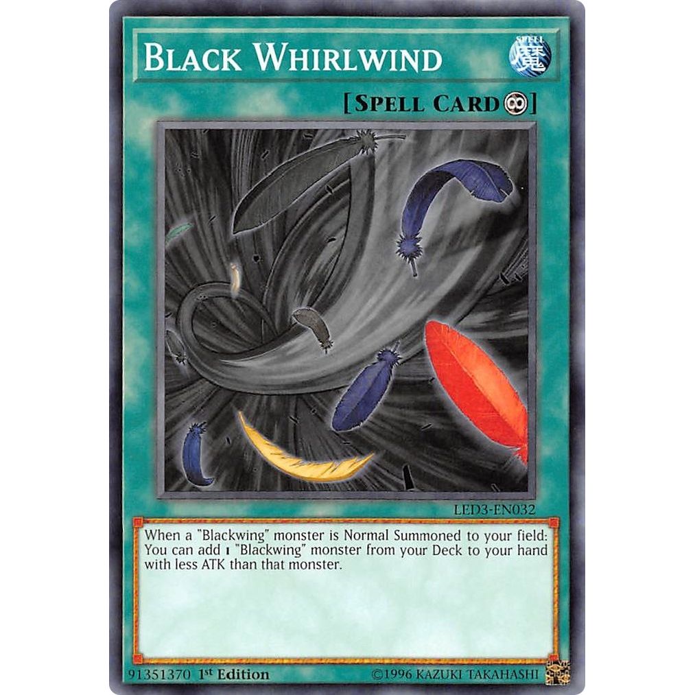 Image for Black Whirlwind (LED3-EN032) (LED3) - YuGiOh