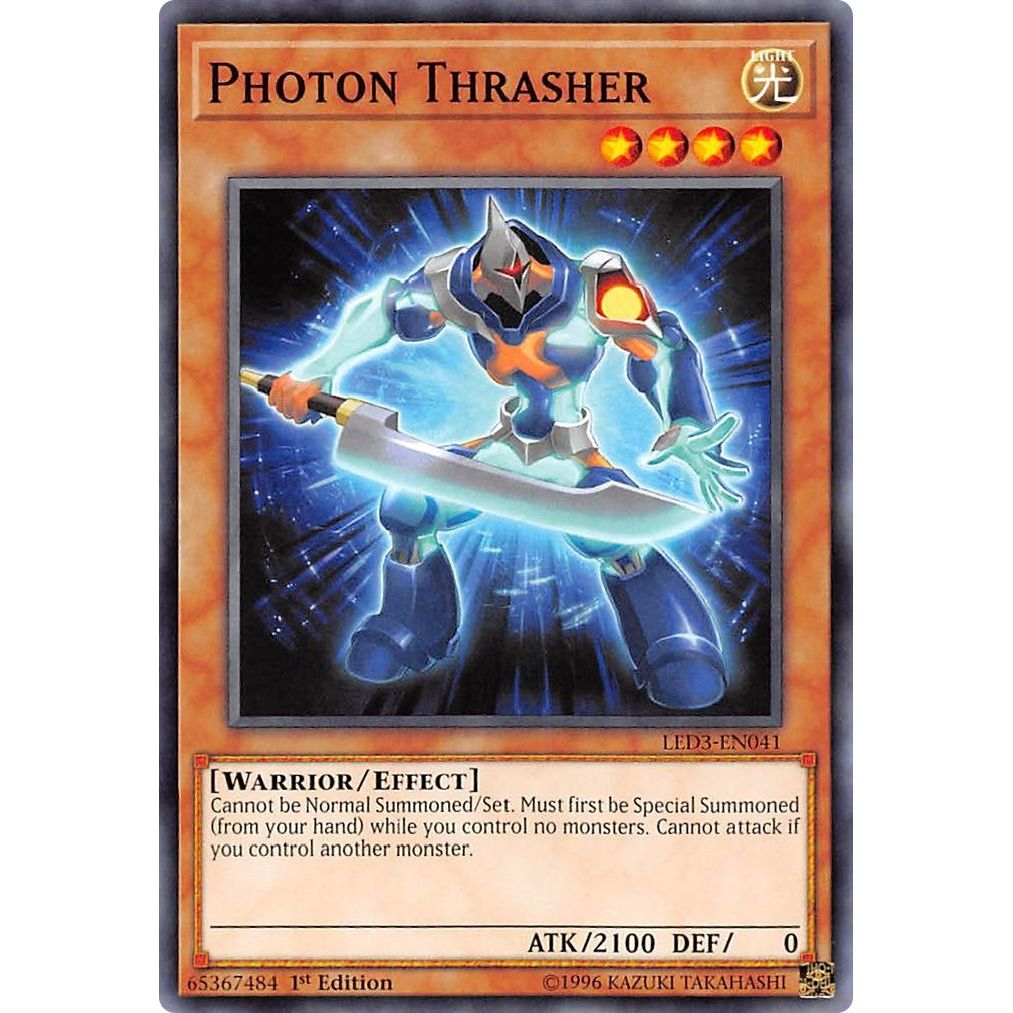 Image for Photon Thrasher (LED3-EN041) (LED3) - YuGiOh