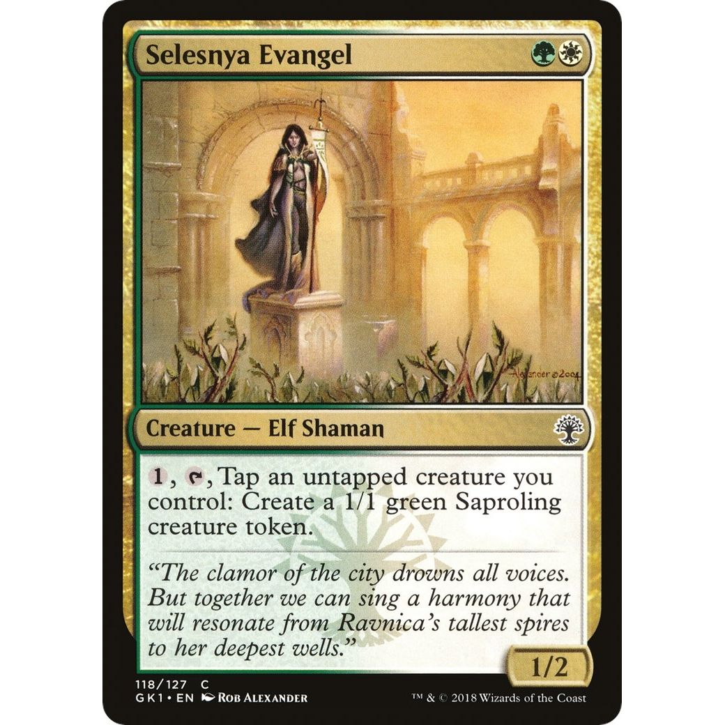 Image for Selesnya Evangel (118) (GR1) - Magic: The Gathering
