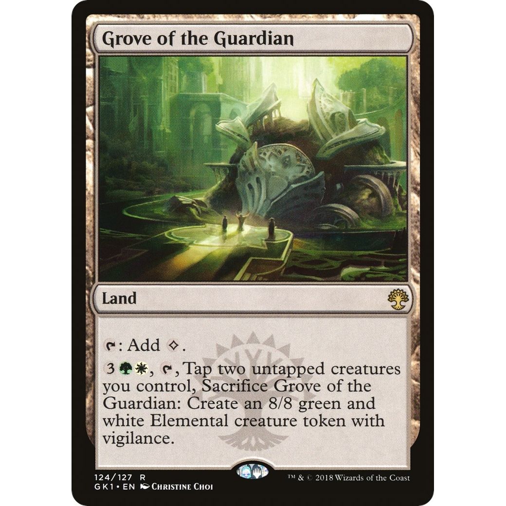 Image for Grove of the Guardian (124) (GR1) - Magic: The Gathering