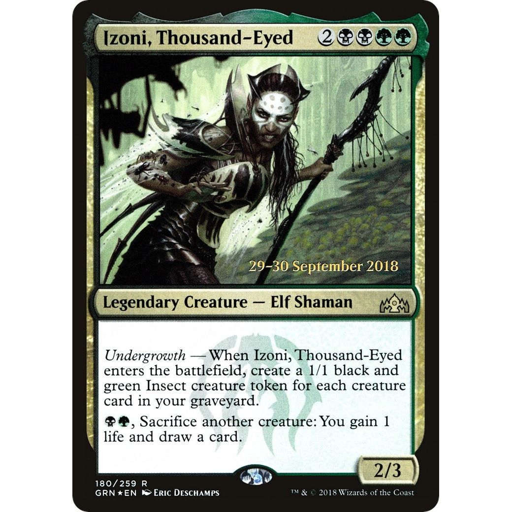Image for Izoni, Thousand-Eyed (180) (PRE) - Magic: The Gathering